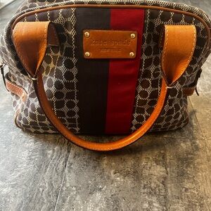 Kate Spade Brown and Red Women's Bag